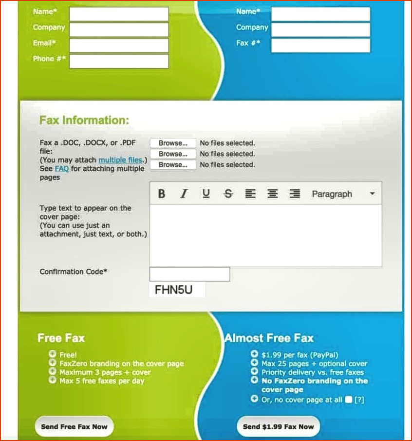 Fax libre de mac - fax cero