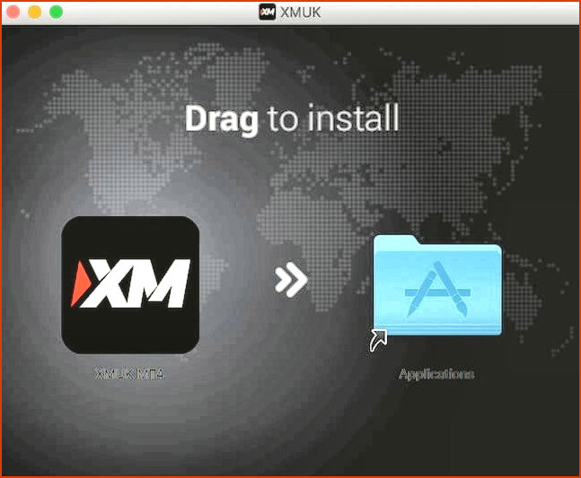 Los mercados XM instalar MT4 Mac