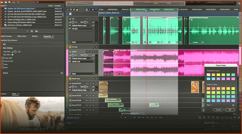Software de producción musical Mac - Adobe Audition
