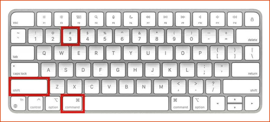 Tool de recorte Mac - atajos de teclado