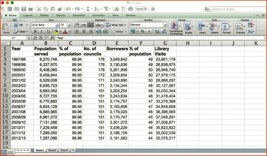 Extraer tablas PDF a Excel Mac