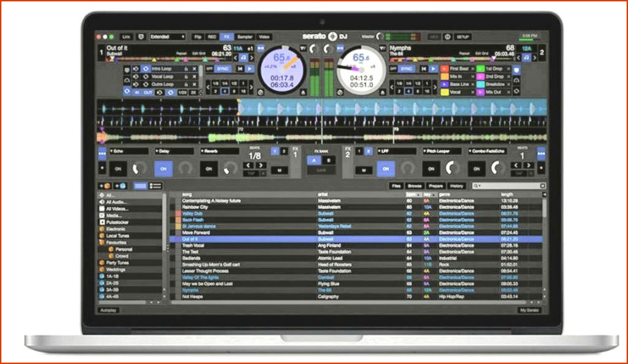 Mejor aplicación de DJ OSX - Serato