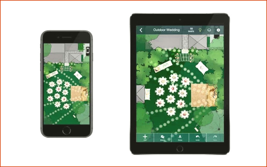 Diseño de paisaje para iPad - Inicio afuera