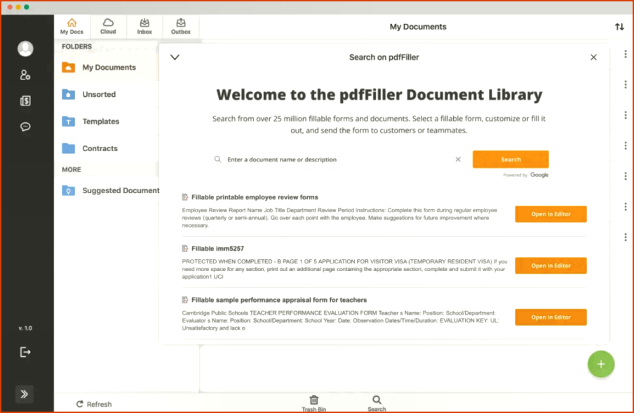 Revisión de PDFFiller - Pdffiller para Mac Desktop