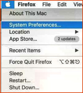 sistema prefs macOS