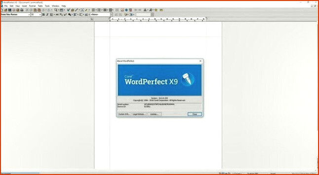 WordPerfect Mac - WordPerfect x9