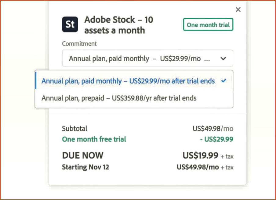 Adobe Creative Cloud - Stock de Adobe