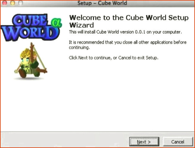 Cube World para instalación Mac