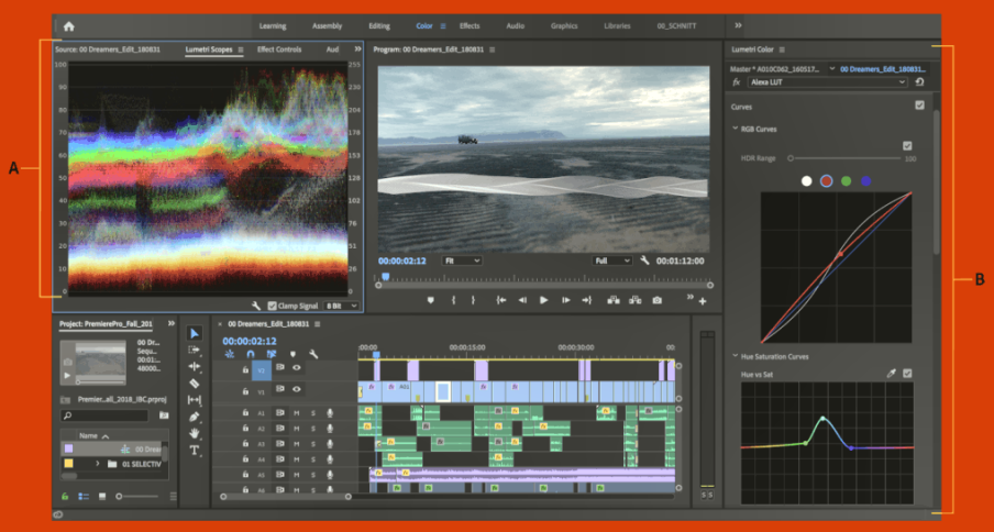 Adobe Premiere Pro Color Grading