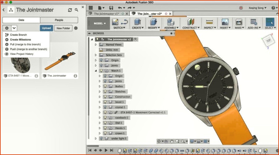 Programas CAD para Mac - Autodesk Fusion