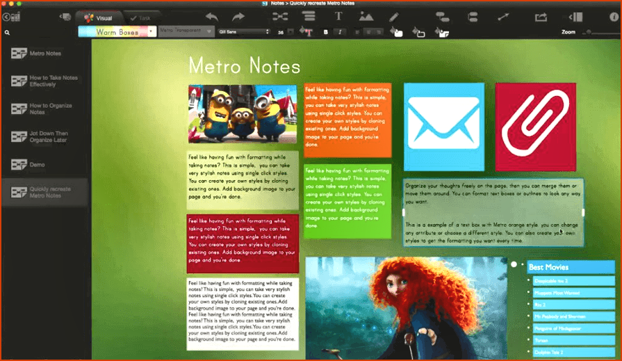 OneNote para Mac - MagicalPad para Mac
