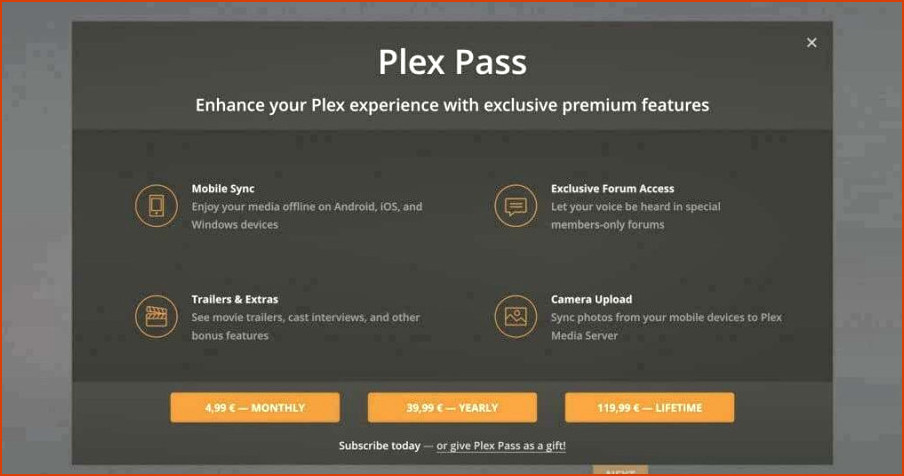 Stream Mac Roku - Plex Premium