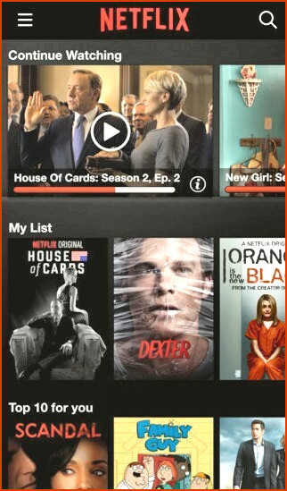 Netflix para iPad