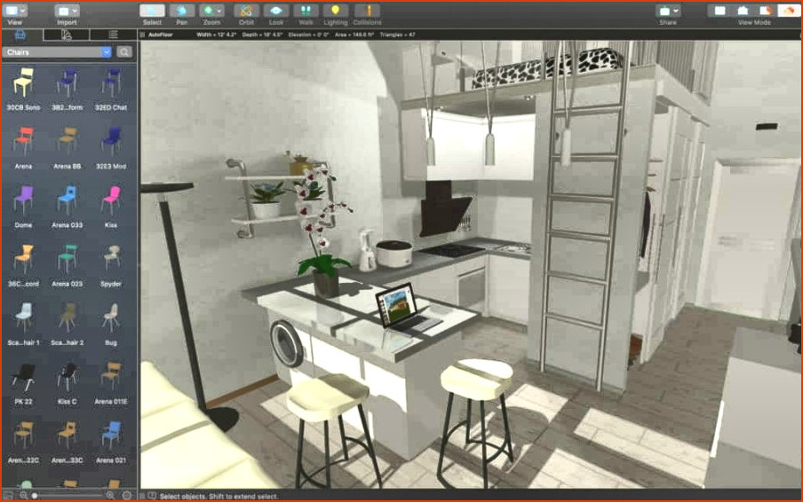 Diseño de interiores de contenedor - Home Live 3D