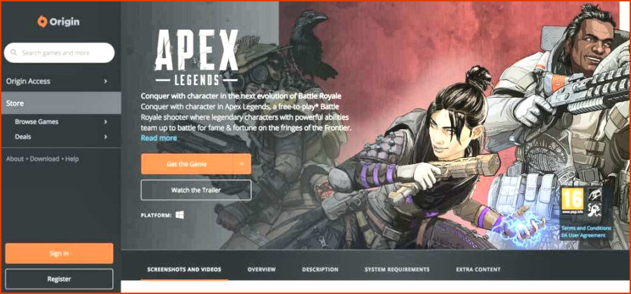 Apex Legends for Mac - Origin Store