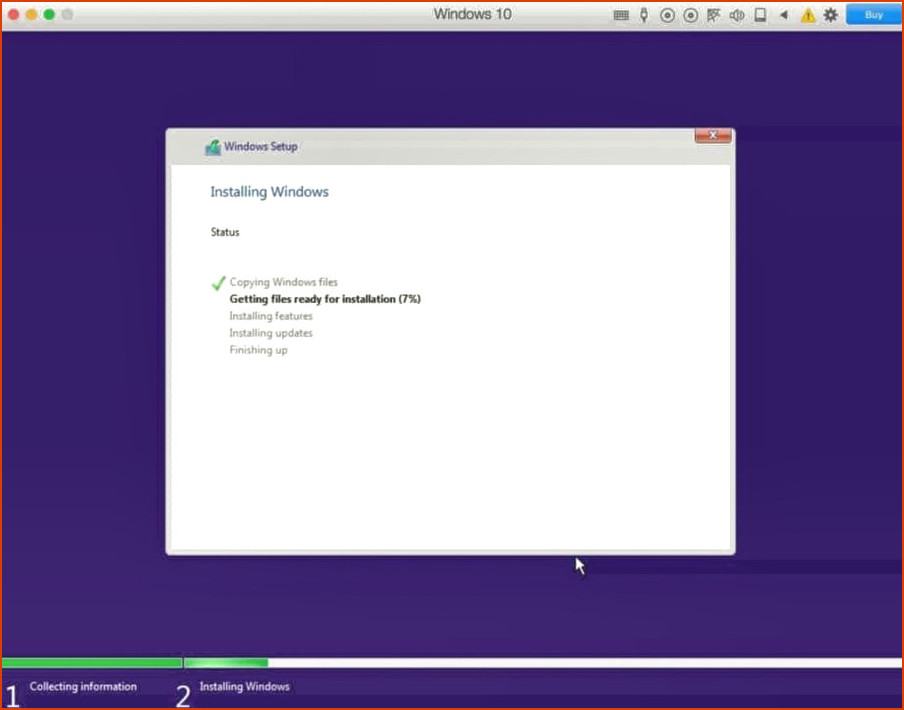 Cuphead Mac - Paralelos instalar Windows 10