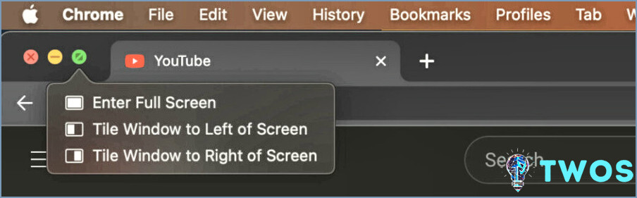Cómo dividir la pantalla en Mac - Chrome