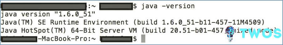 Instalar Java El Capitan - Verifique la instalación de Java