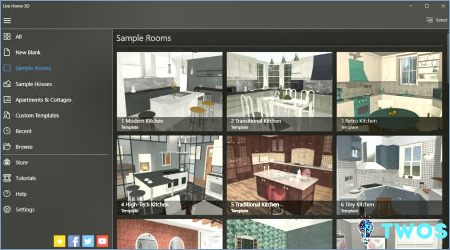 Software de diseño de cocina - Live Home 3D