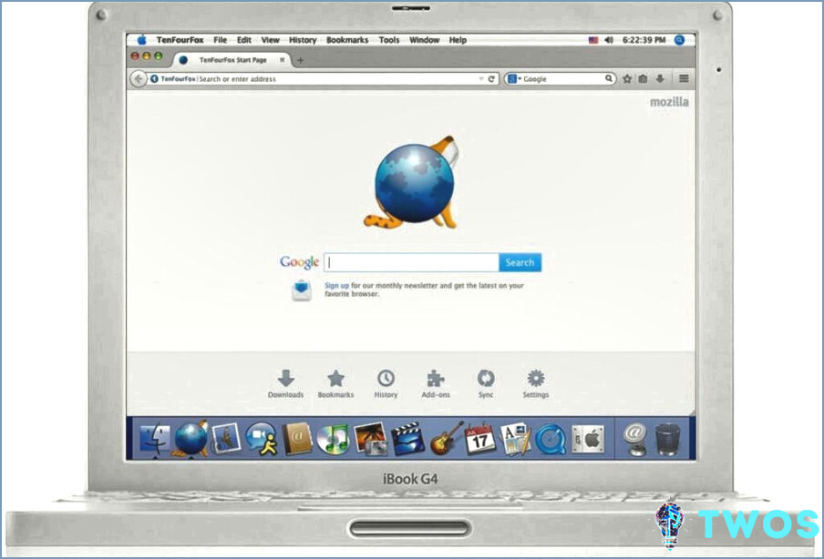 Firefox para Mac 10.4.11- Tenfourfox
