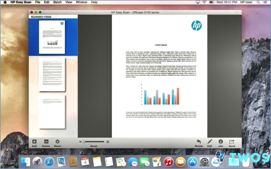 El mejor software OCR gratuito para Mac - Escáner de documentos HP