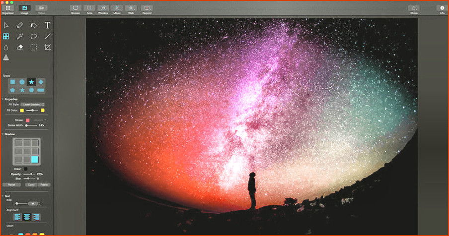 Software de captura de pantalla Mac - Capto para Mac