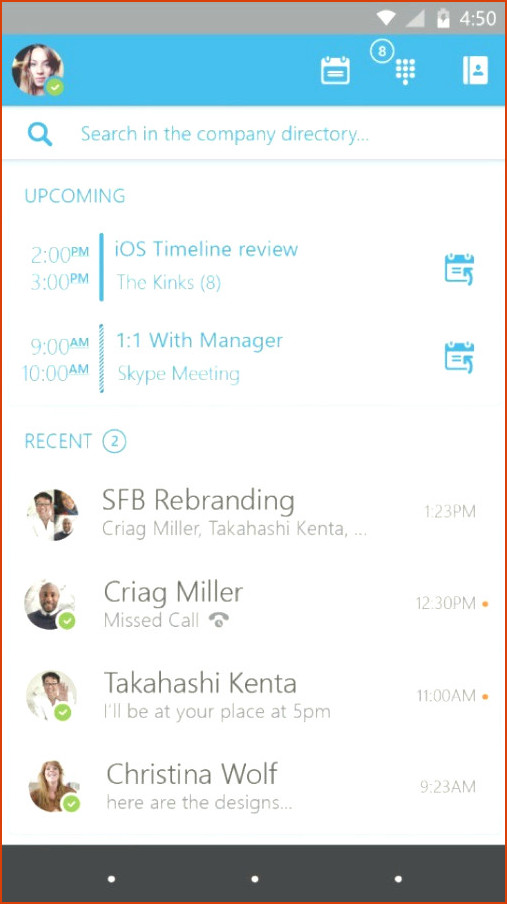 Skype for Business for Mac - Skype para negocios en iOS