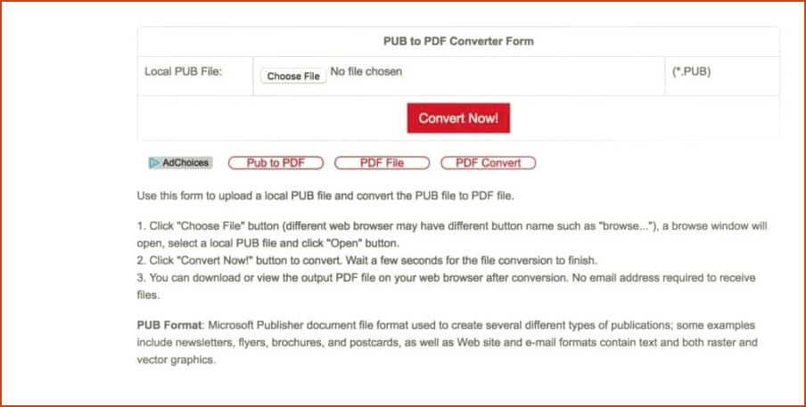 Abra archivos de editor en Mac - PDFCoverterOnline