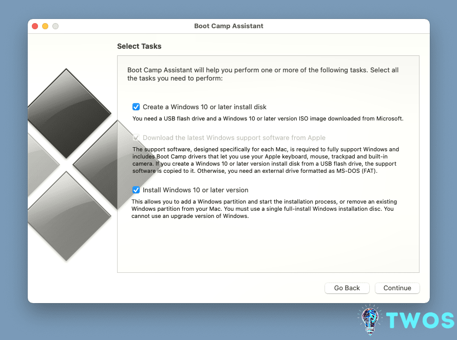 Windows 11 Mac Boot Camp Create Instalar disco