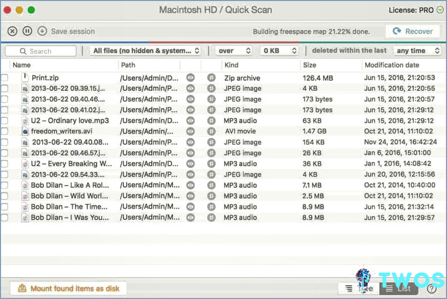 Mejor software de recuperación de SD Mac - Taladillo de disco
