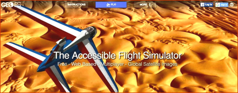 Simulador de vuelo de Geofs Mac