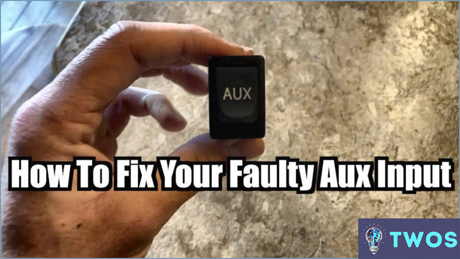 ¿Cómo arreglar el conector auxiliar del coche?