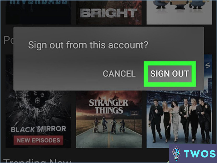 Cómo cancelar mi cuenta de Netflix en Android?