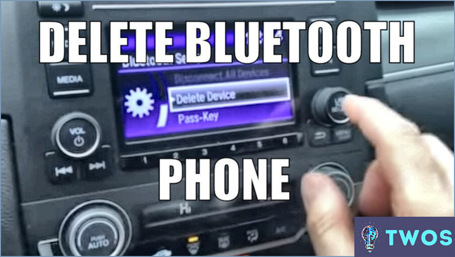 Cómo eliminar el teléfono en el Honda Civic?