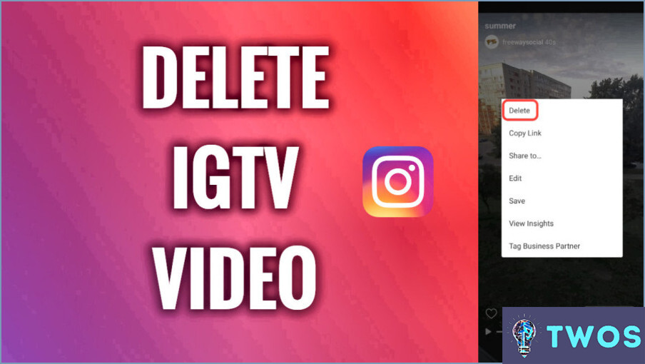 Cómo se borra un vídeo de Instagram?