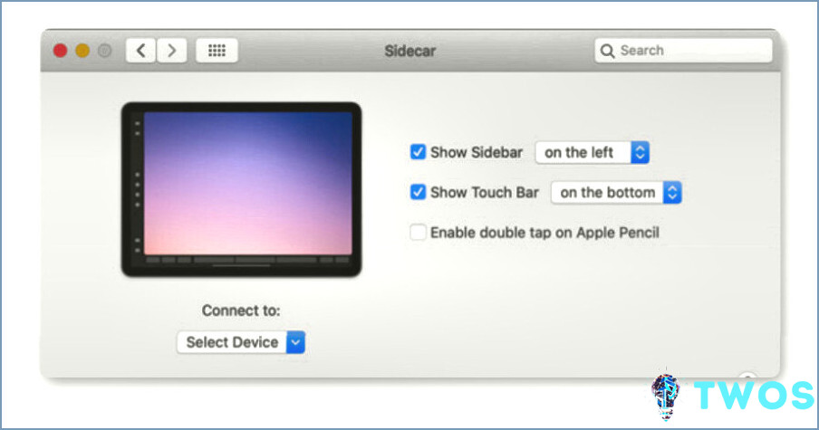 Use iPad como tableta de dibujo Mac - sidecar