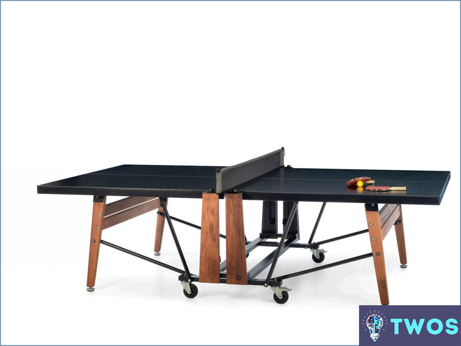 ¿Cómo limpiar la mesa de ping pong?