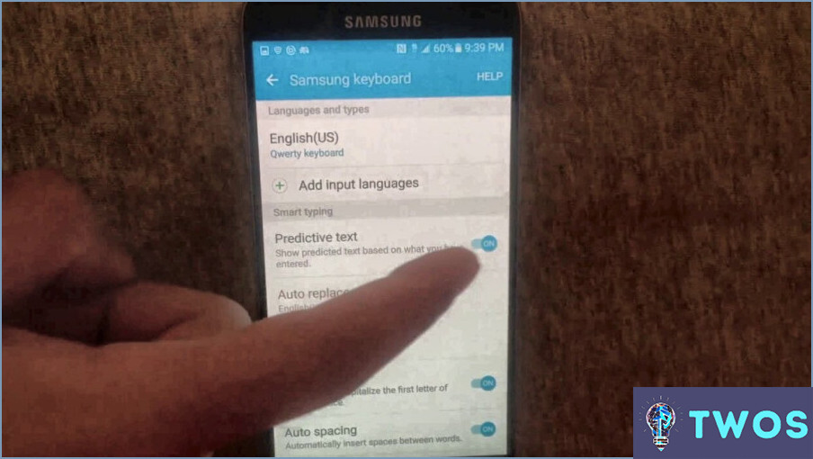 Cómo obtener texto predictivo en Android?