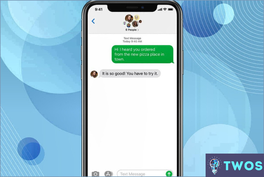 Cómo enviar mensajes azules en Iphone?