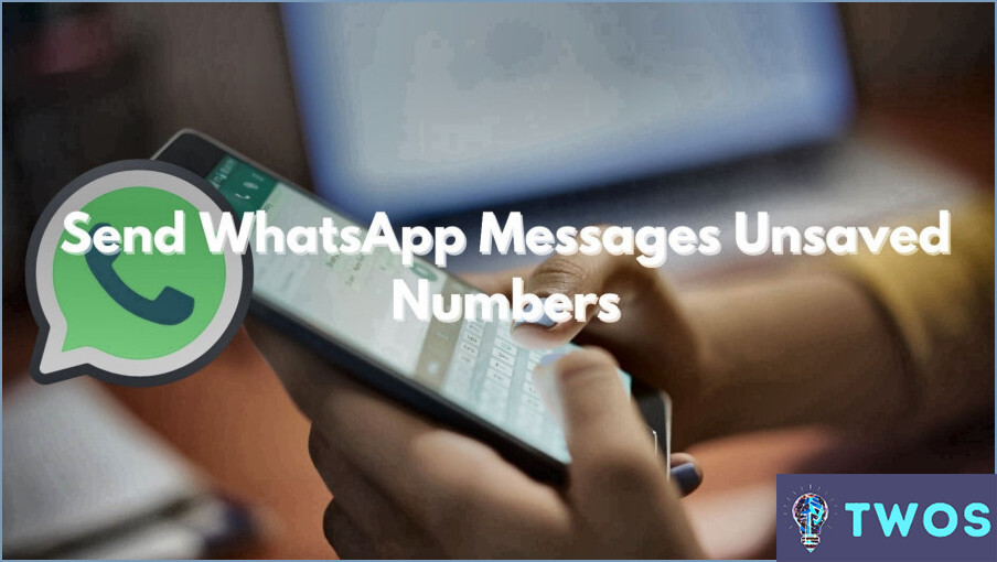 Cómo enviar mensajes de WhatsApp a varios números sin guardar?