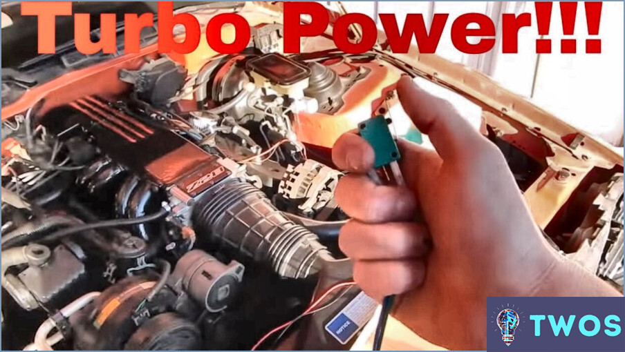 Cómo instalar un Bov en un coche no turbo?