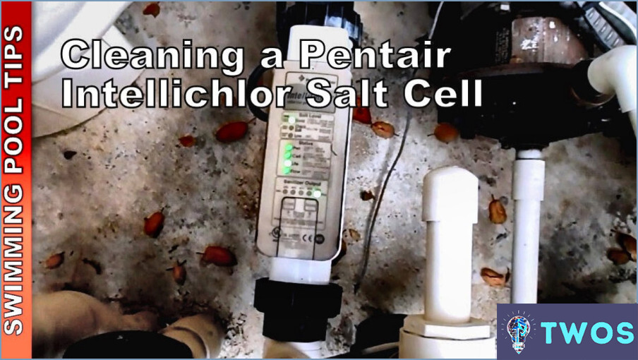 ¿Cómo limpiar una célula de sal Pentair?