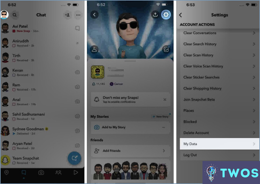 Cómo obtener notificaciones de Snapchat en Android?