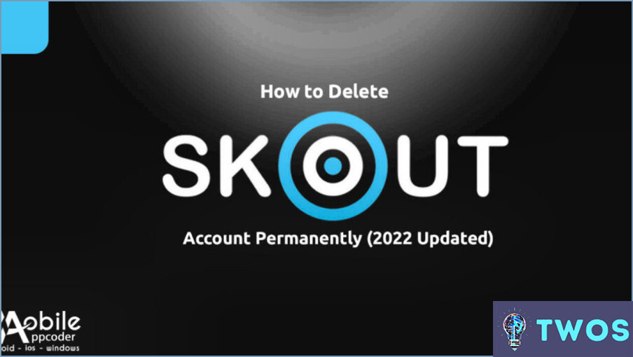 ¿Cómo se cambia el correo electrónico en Skout?