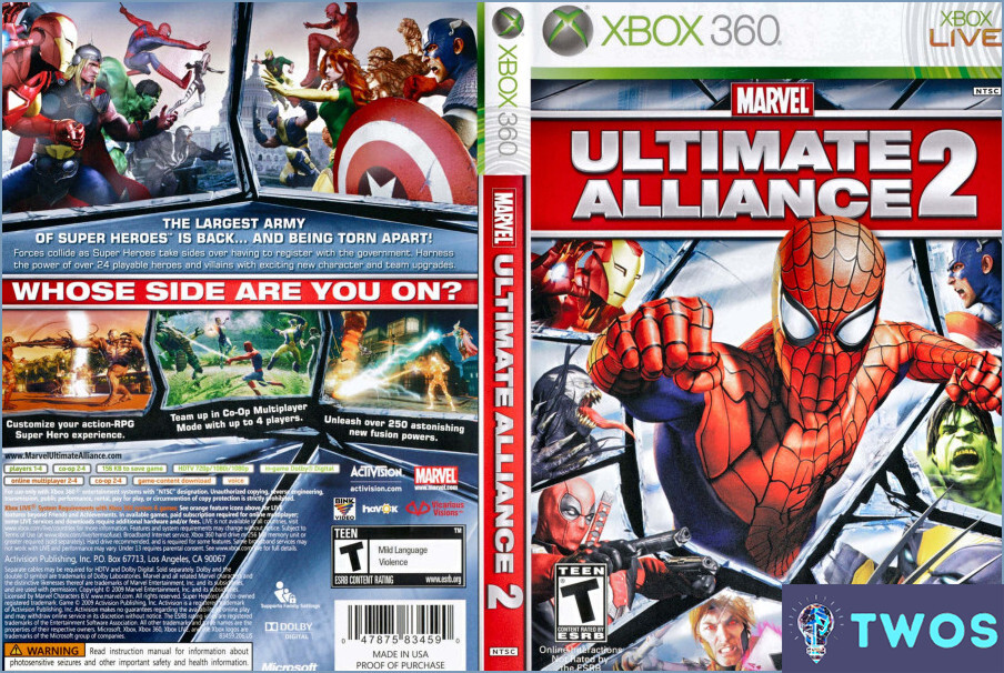 Se puede jugar a Marvel Ultimate Alliance 2 en Xbox One?