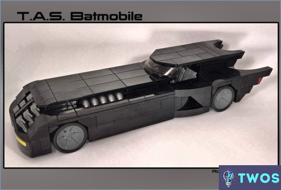 Cómo hacer un coche de Lego Bat?