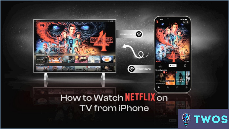 Cómo ver Netflix en Iphone?