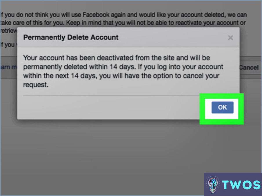 ¿Se eliminan las cuentas de Facebook desactivadas?