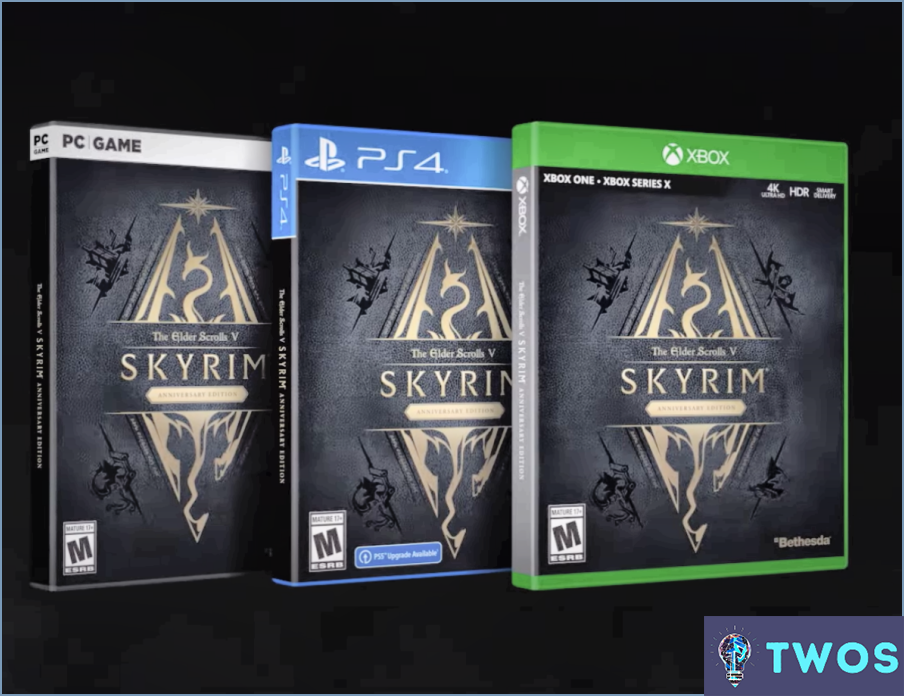 Cómo actualizar Skyrim a Ps4 Anniversary Edition?