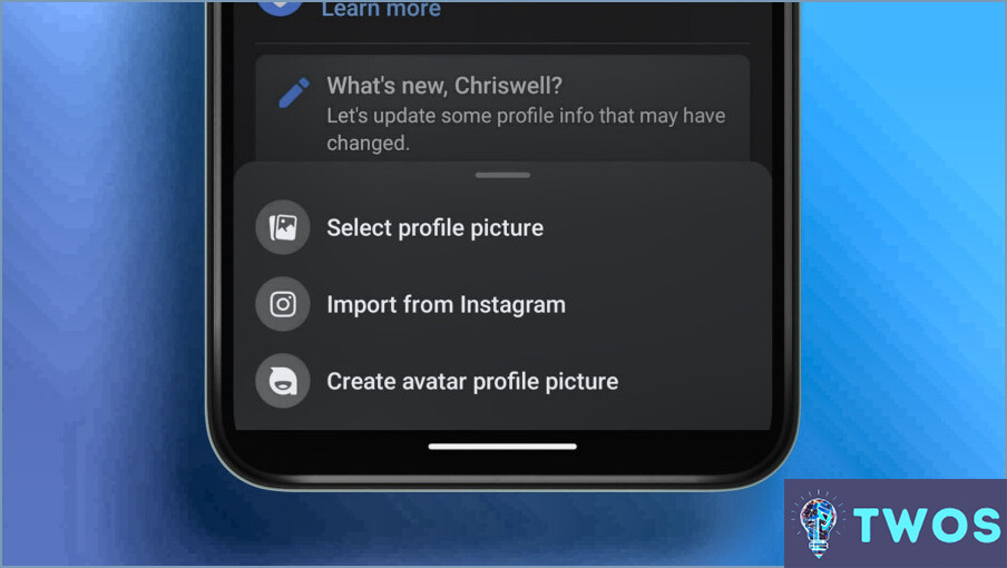 ¿Cómo cambiar la foto de perfil en Messenger en Iphone?